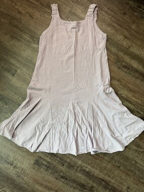 NWOT Oh My Gauze! Light Mauve Purple Sleeveless Gauze Dress